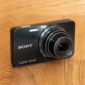 【SONY／ジャンク】Cyber-shot DSC-W570／箱・充電器付／エモ
