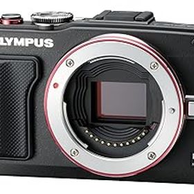 【中古】【39shop】OLYMPUS★ミラーレス一眼 PEN Lite E-PL6 ボディ ブラック E-PL6 BODY BLK（非常に良い）