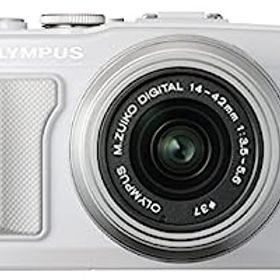 【中古】（非常に良い）OLYMPUS ミラーレス一眼 PEN Lite E-PL6 レンズキット ホワイト E-PL6 LKIT WHT