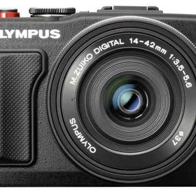 【中古】OLYMPUS ミラーレス一眼 PEN Lite E-PL6 EZレンズキット ブラックE-PL6 EZ LKIT BLK