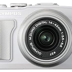 【中古】OLYMPUS ミラーレス一眼 PEN Lite E-PL6 レンズキット ホワイト E-PL6 LKIT WHT