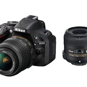 【中古】 ニコン Nikon デジタル一眼レフカメラ D5200 標準ズーム+マイクロレンズキット ブラック AF-S DX NIKKOR 18-55mm f/3.5-5.6G… 当店保証30日間 人気 交換レンズ 一眼レフ ミラーレス 中古
