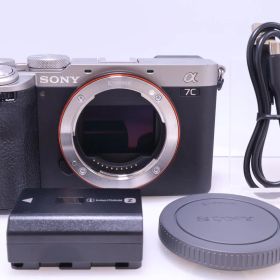 【2,237回 極美品】SONY α7CII ボディ シルバー ILCE-7CM2 S(ソニー) フルサイズ ミラーレス一眼カメラ