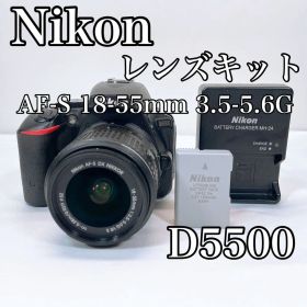【美品】Nikon D5500 レンズキット 動作確認済 スマホ転送可