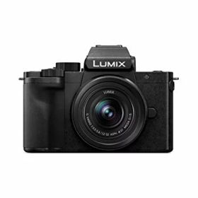 【中古】「非常に良い」パナソニック(Panasonic) 小型・軽量ミラーレス一眼カメラ ルミックス 標準ズームレンズキット ブラック DC-G100DK-K
