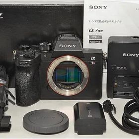 420★ほぼ新品・ショット数13251回★SONY(ソニー) フルサイズミラーレス一眼 ブラック α7RM4 ボディ ILCE-7RM4