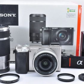 SONY α6000 ILCE-6000 16-50mm・55-210mm ダブルズームレンズキット Eマウント #2168