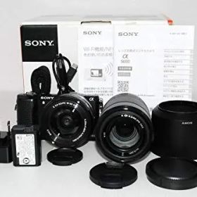 【中古】「非常に良い（無料延長保証）」SONY α5000 ダブルズームレンズキット(ブラック／デジタル一眼)