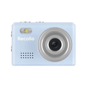 アイアールティ IRTRCL01BL ミニデジタルカメラ Recollo 100万画素 CMOSセンサー搭載 ブルー