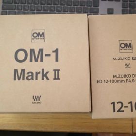 【美品】om-1 mark II シャッター50回 12-100