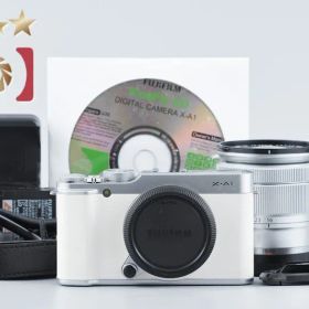 【中古】FUJIFILM 富士フイルム X-A1 ホワイト + XC 16-50mm f/3.5-5.6 OIS シルバー