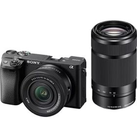 【長期保証付】ソニー SONY α6400 ILCE-6400XB ブラック ダブルズームレンズキット ミラーレス一眼デジタルカメラ
