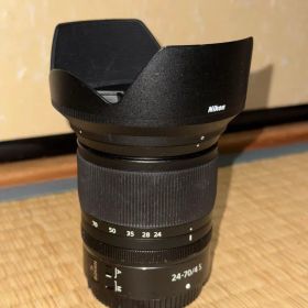 Nikon NIKKOR Z 24-70mm f/4 S レンズ