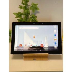 ドコモ 富士通 arrows Tab F-04H ホワイト docomo 10.5インチ タブレット本体 ワンセグ/フルセグ 中古 現状 A1277