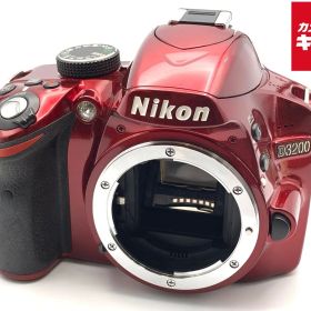 【中古】 【良品】 ニコン D3200 ボディ レッド 【デジタル一眼レフ】