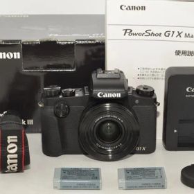 【極上品】 Canon キヤノン PowerShot G1 X Mark III ＃9500