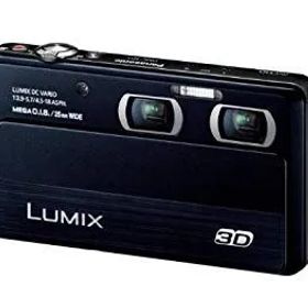 【中古】パナソニック デジタルカメラ ルミックス 3D1 光学4倍 ブラック DMC-3D1-K tf8su2k