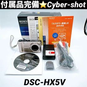 付属品完備 SONY サイバーショット DSC-HX5V 動作良好 コンデジ