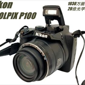 【動作確認済】Nikon COOLPIX P100 コンデジ 光学60倍ズーム (3368-1)