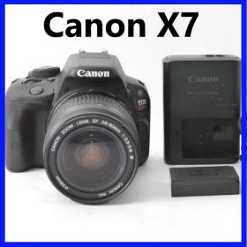 【初心者おすすめ】Canon EOS Kiss X7 USM レンズ セット 軽量 一眼 キヤノン デジタル一眼レフカメラ