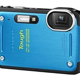 【中古】OLYMPUS デジタルカメラ TG-620 1200万画素 5m防水 1.5m耐落下衝撃 裏面照射型CMOS ブルー TG-620 BLU tf8su2k