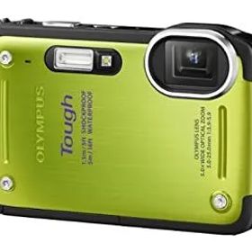【中古】「非常に良い」OLYMPUS デジタルカメラ TG-620 1200万画素 5m防水 裏面照射型CMOS 広角28mm グリーン TG-620 GRN