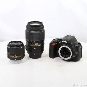 〔中古〕Nikon(ニコン) NIKON D5500 ダブルズームキット ブラック〔198-ud〕