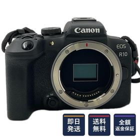 【全額返金保証】【最速発送】Canon デジタル一眼 EOS R10 ボディ ブラック 美品 動作確認済
