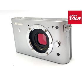 【中古】 【並品】 ニコン Nikon 1 J1 ボディ シルバー
