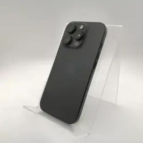 【中古】Apple 国内版 【SIMフリー】 iPhone 16 Pro 1TB ブラックチタニウム MYN83J/A【なんば】保証期間１ヶ月【ランクA】