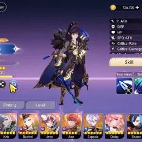 Seven Knights Re:BIRTH [Re:BIRTH] Global|11Legendary|5SPEC|TeoTc4,Kris,Jave,Ace,Rachel,Espada,Daisy,Shane,Yu,Lina,Rook|GOOGLE|CheckSS(SKR893)
