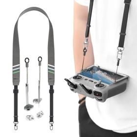 STARTRC DJI向けRC 2ストラップ 送信機ストラップ Mini 3/Air 3S/Neo/Mini 4 proバランスストラップ ドローンリモコンネックストラップ アップグレードレザー 調整可能 落下防止(DJI対応RC 2/RC/ cdb0118e