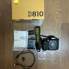 [美品]Nikon ニコン D810 デジタル一眼レフカメラ ボディ 各種付属品