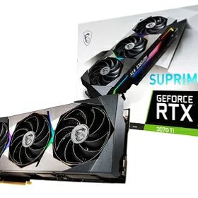 【中古】（新古品・未使用品） MSI GeForce RTX 3070 Ti SUPRIM X 8G グラフィックスボード VD7700