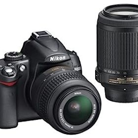 【中古】（非常に良い）Nikon デジタル一眼レフカメラ D5000 ダブルズームキット D5000WZ