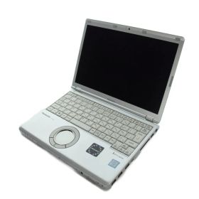 パナソニック Panasonic CF-SZ6RDQVS Let's note SZ6 ノートパソコン 本体 ロゴ 12.1 型 初期化・動作確認済 シルバー色 ■GY18 /MQ