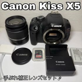 Canon EOS Kiss X5 手ぶれ補正レンズセット 小ショット数 美品✨️