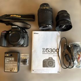 Nikon D5300 デジタル一眼レフカメラ 本体 レンズ2本付き