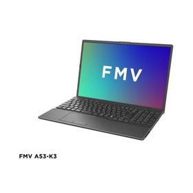 富士通(FUJITSU) FMV Note A FMVA53K3BA 16.0型 Win11Home Corei5 メモリ16GB SSD256GB Office オプション付 ブライトブラック A53-K3