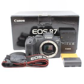 CANON EOS R7 ボディ 元箱 ストラップ ショット62,000回以下