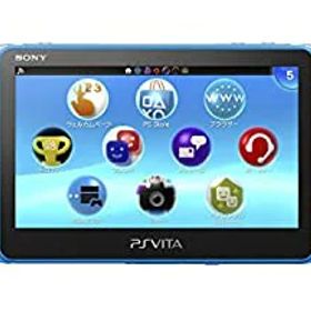 【中古】(非常に良い)PlayStation Vita Wi-Fiモデル アクア・ブルー(PCH-2000ZA23)