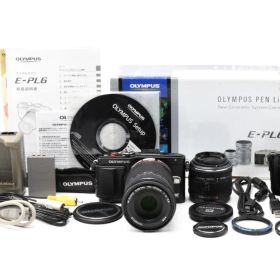 オリンパス OLYMPUS PEN Lite E-PL6 Wレンズ