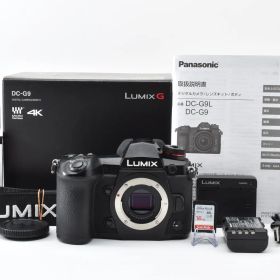 ■12017ショットのほぼ新品■ PANASONIC パナソニック LUMIX G9 DC-G9 ブラック #G229