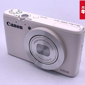 【中古】 【並品】 キヤノン PowerShot S200 ホワイト