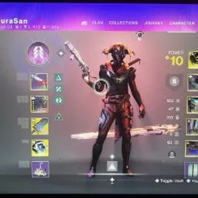 デスティニー2 286 Exotics| 32 Crafted Guns|32 Exotic Ornaments|Stacked Vault| CloudStrike| Unbroken Legacy title| Guardian Rank 5| 53k Triumph| Exotic Class Item Hunter/Titan