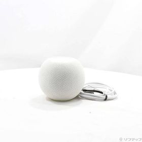 〔中古〕Apple(アップル) HomePod mini ホワイト MY5H2J／A〔344-ud〕
