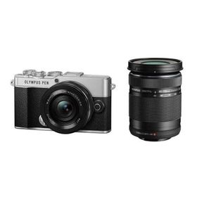 オリンパス E-P7 EZダブルズームキット SLV OLYMPUS PEN E-P7 EZダブルズームキット