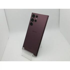 【中古】SAMSUNG docomo 【SIMフリー】 Galaxy S22 Ultra バーガンディ 12GB 256GB SC-52C【立川フロム中武】保証期間1ヶ月【ランクC】