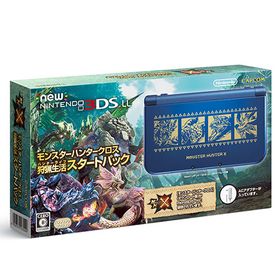 Newニンテンドー3DS LL モンスターハンタークロス 狩猟生活スタートパック