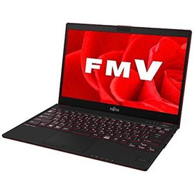 「非常に良い」富士通 13.3型ノートパソコン FMV LIFEBOOK UH75/B3 サテンレッド FMVU75(中古品)